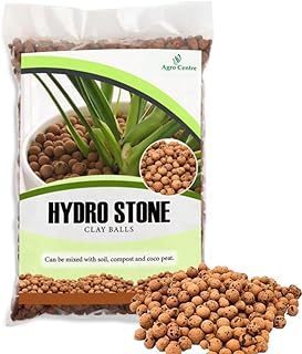 Leca Balls/Expanded Clay Pebbles Grow Media/Drainage Rocks for Potted Plants