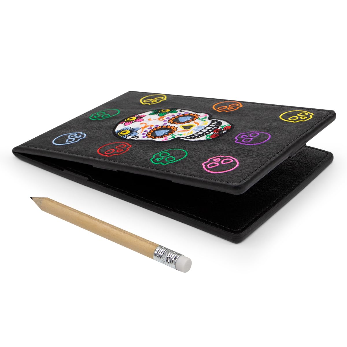 montela golf Scorecard Holder Leather Golf Yardage Book Cover Ace Poker Golf Scorecard Book