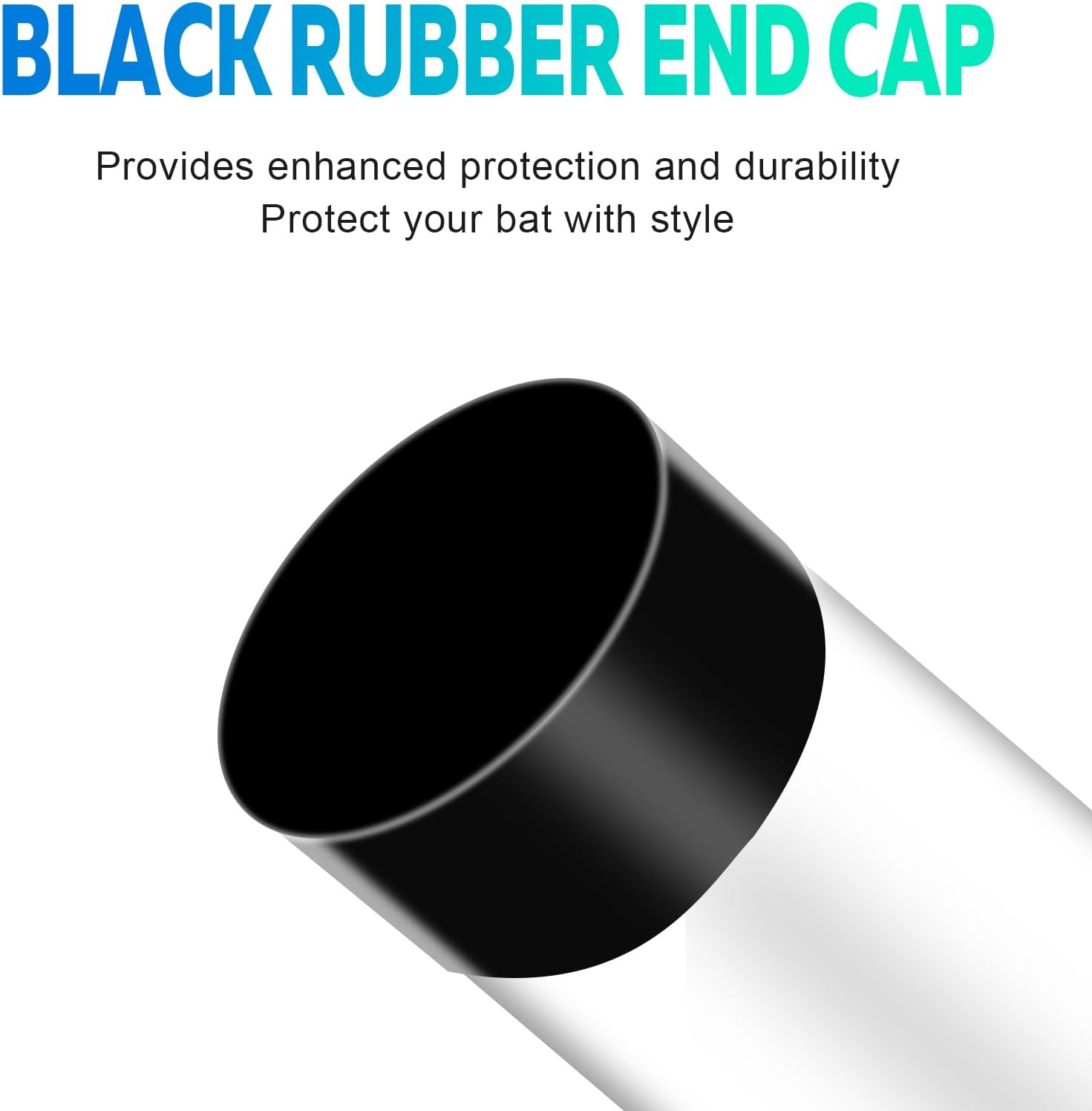 1Pc Baseball Bat Tube - 34" Bat Tube, Protect and Collect Baseball Bat, Baseball Stick Display Box with Black Rubber End Cover, Perfect for Baseball Stick Display