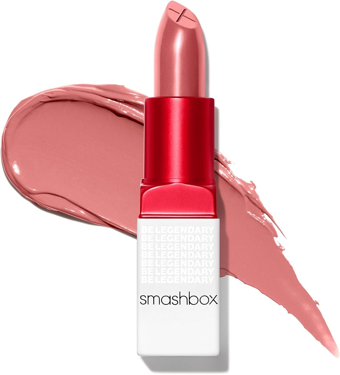 Smashbox Be Legendary Prime & Lápiz labial de felpa | Lápiz labial cremoso con infusión de péptidos con imprimación para ceramidas que aumentan el color y la humedad, 0.11 onzas