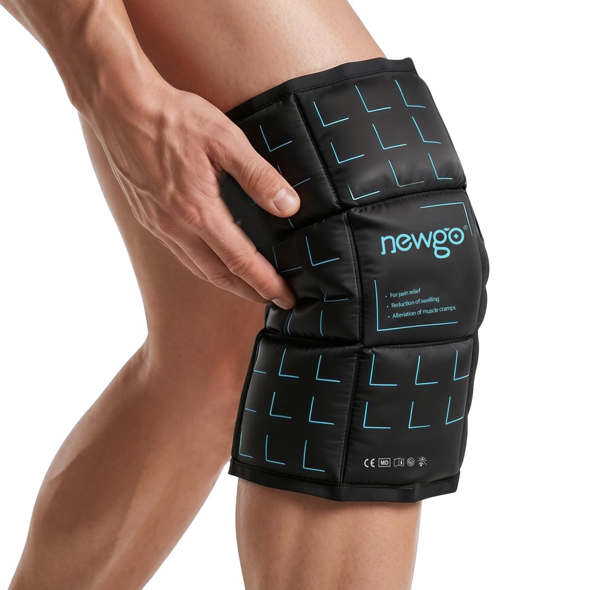 Amazon.com: NEWGO Flexible Ice Pack for Injuries Reusable – 14.76