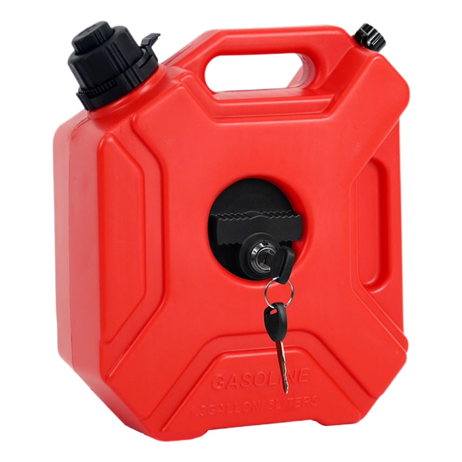 Bidon d'huile de 5 litres antistatique pour voiture et moto avec bouchon sécurisé