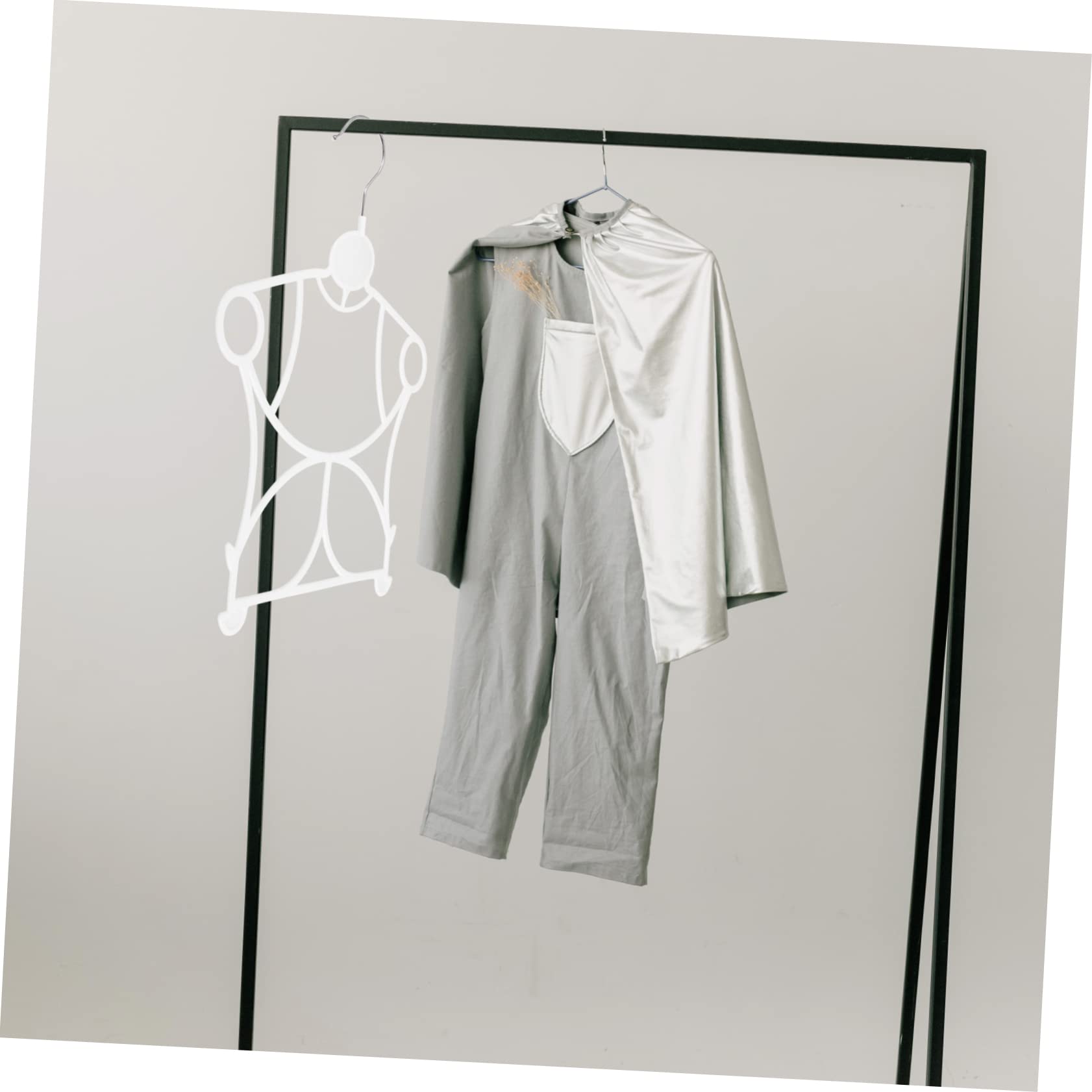 POPETPOP 40 Piezas Perchas Infantiles Unidades para Ropa de Niña Plástico Grueso Antideslizante Compacto y Resistente para Colgar Vestidos Chaquetas y Pantalones Armarios Domésticos y