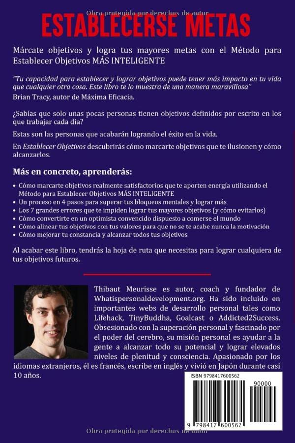 Miniatura 2 de Establecerse Metas La guía fundamental para lograr metas que en verdad te emocionen (Hábitos de Exito) (Spanish Edition)