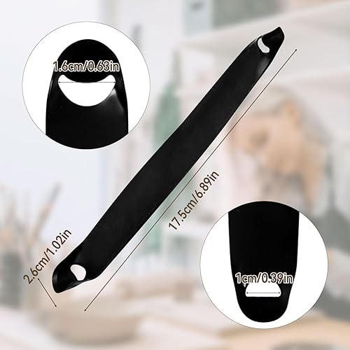 Miniatura 3 de Herramienta de recorte de cerámica, herramientas de escultura de arcilla de doble extremo, herramienta de barro de acero al carbono, herramienta de