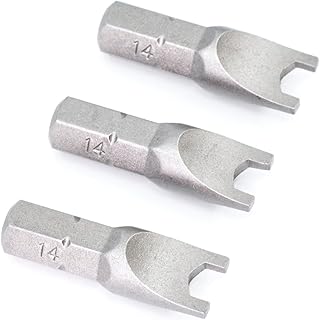 1/4" x 1" #14 Security Spanner Insert Bits (3 pcs.)
