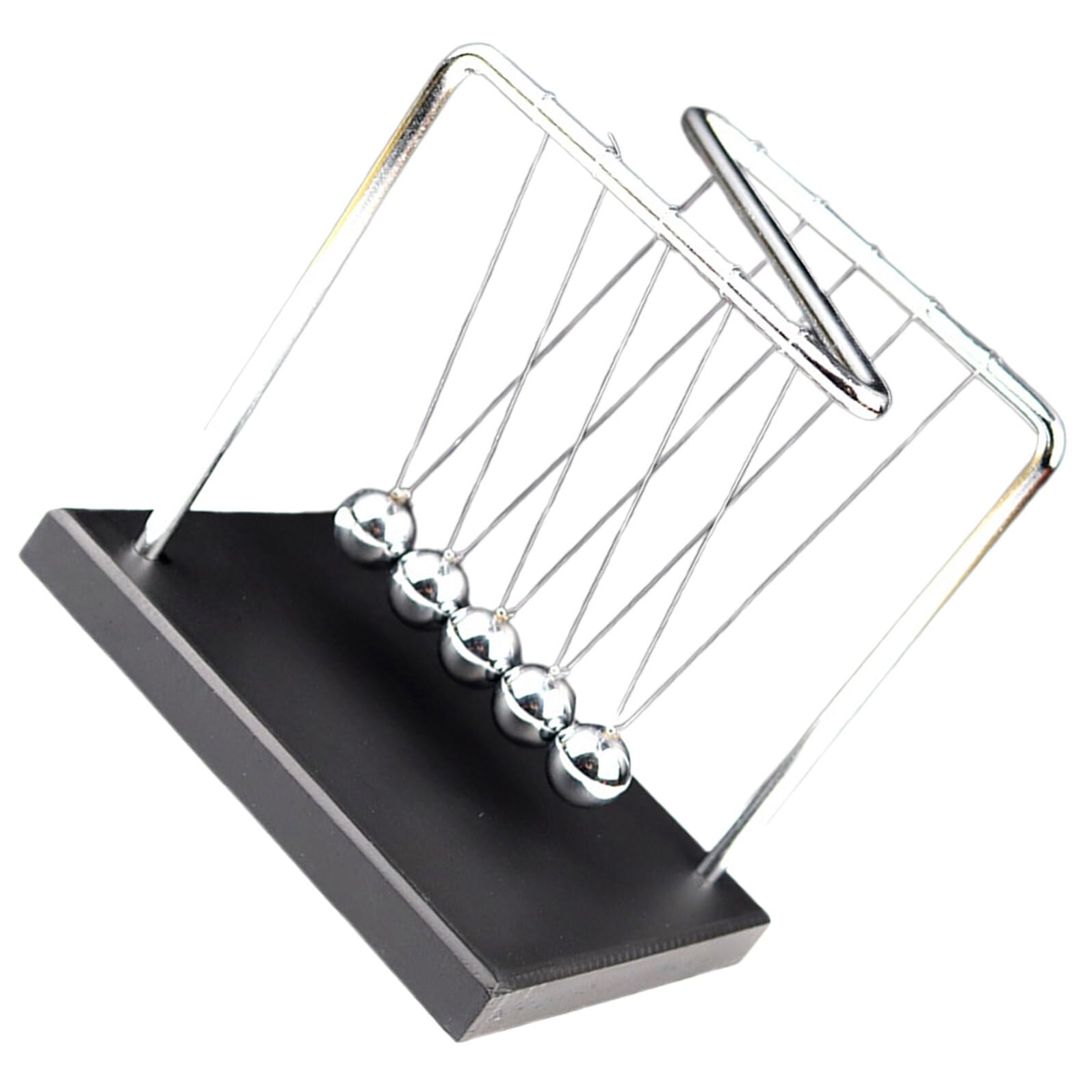 Pendule de Newton pour Bureau Mouvement Perpétuel Jouet de Bureau Métal Balles Équilibre Éducatives Décoration Physique Outil pour Expériences de Physique
