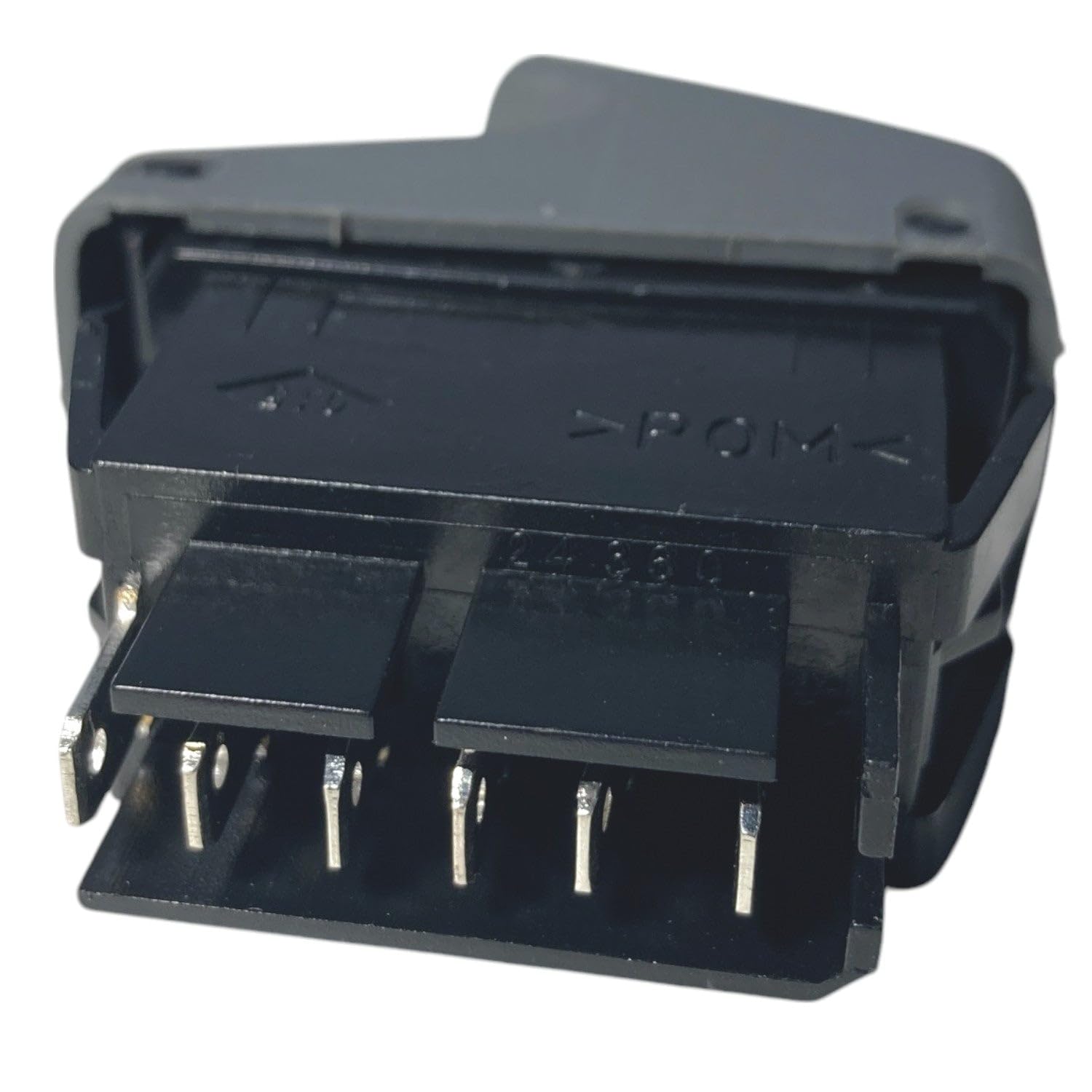 Pulsante interruttore grigio per controllo alzacristallo anteriore sinistro o destro compatibile per Renault Clio 2 Kangoo Megane I Scenic I OEM 7700838101 7700421120