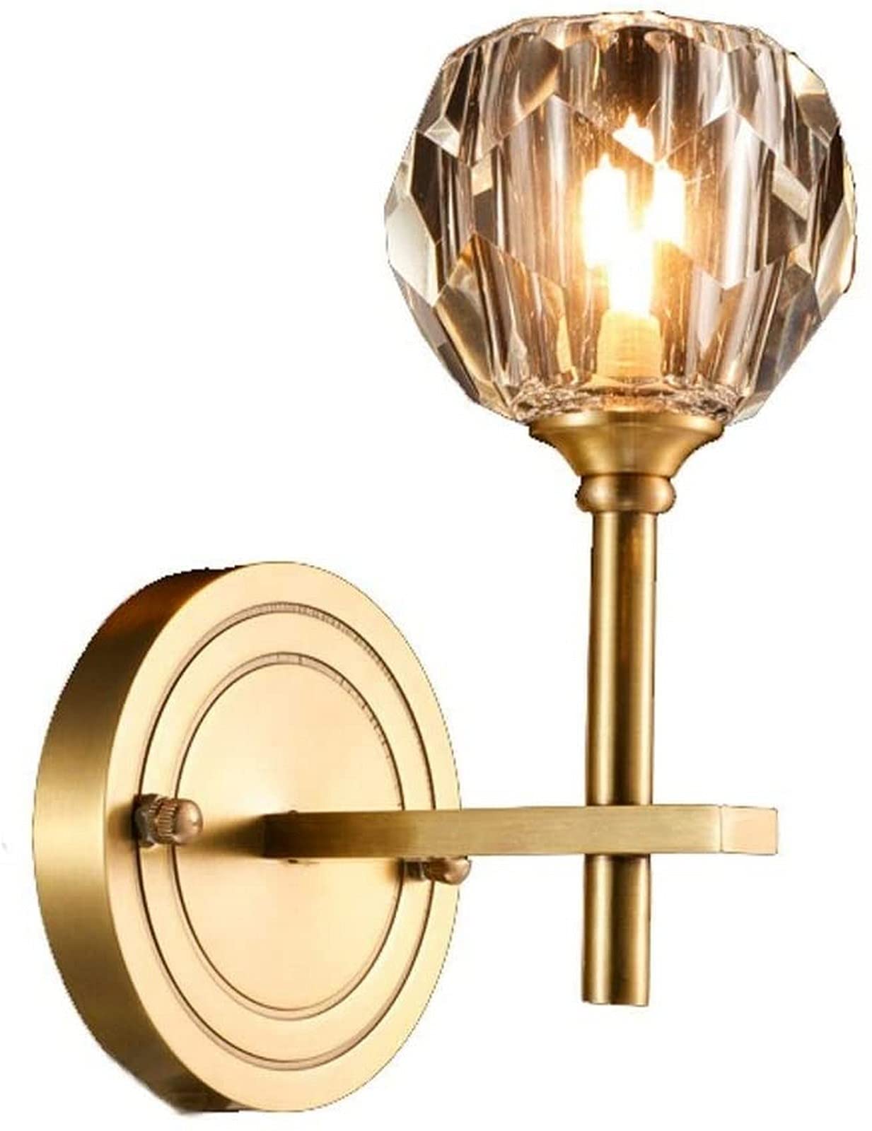 OLSKFUH Wall Lamp Wall Light Wall Lamp,Full Copper Wall Lamp Bedroom Lamp Living Room Wall Light, Shape Lamp Sconces Wall Sconce Home Decor Wall Lamp, Lighting Wall Mounted,A