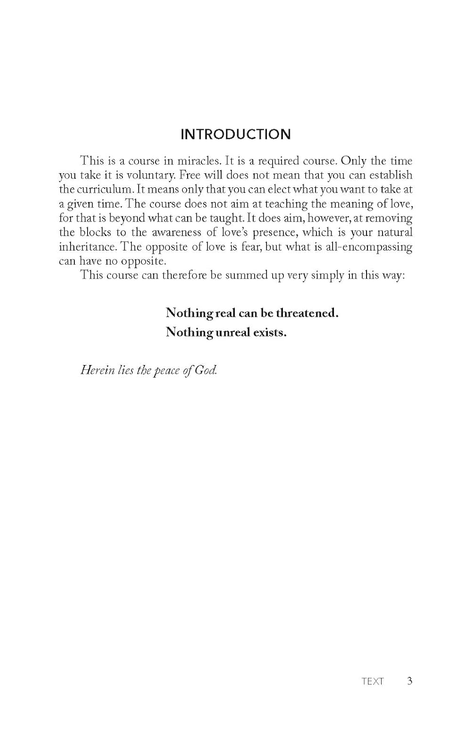 A Course in Miracles: Text, Workbook for Students, Manual for Teachers