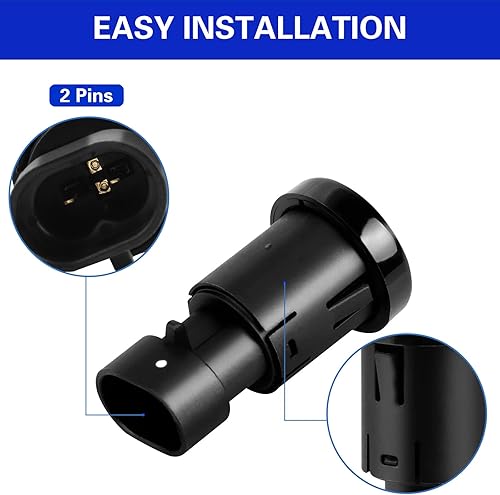 Miniatura 4 de LCWRGS Interruptor de liberación de vidrio para ventana trasera compatible con Chevy Tahoe Suburban Cadillac Escalade GMC Yukon 2007 2008 2009 2010
