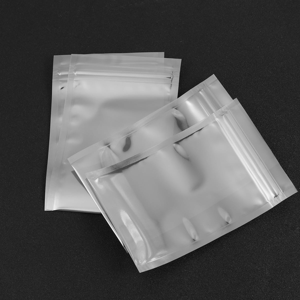 Pochettes de Antistatiques 15x10 Cm Double Revêtement en Cpp et Pet Lot de 200 et Fermeture Renforcée pour Carte Mère pour Circuits Intégrés