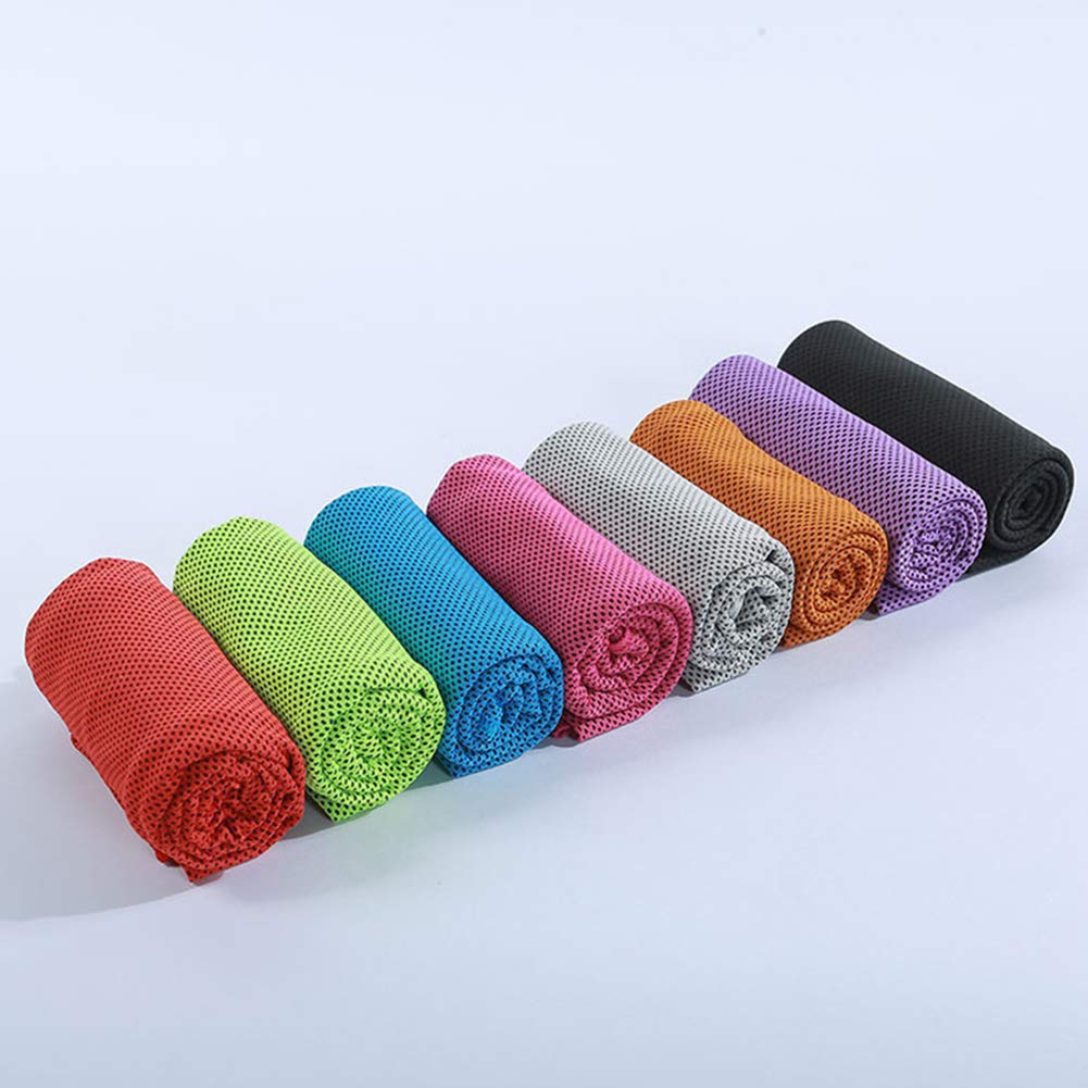 RedMoon Cooling Towel & Outdoor Sports Cooling Towel Fitness Cool Down Cloth Yoga Mat for Swimming, Women, Yoga, Workout, Athletes, Gym, Neck, Golf, Travel 11inch x 40 inch