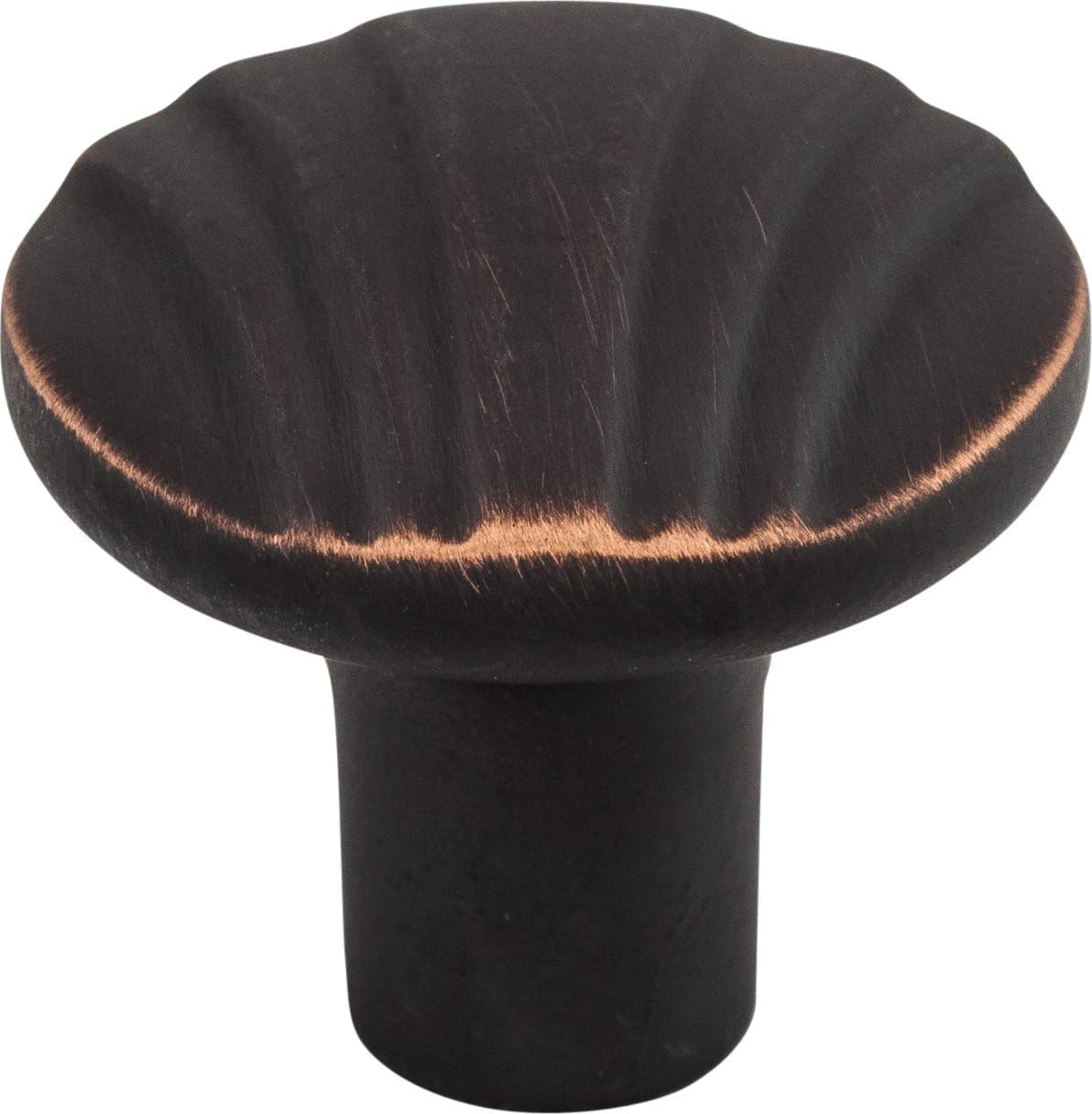 Top Knobs Victoria Falls & Sydney 1 1/4" Diameter Round Knob, Pewter Antique