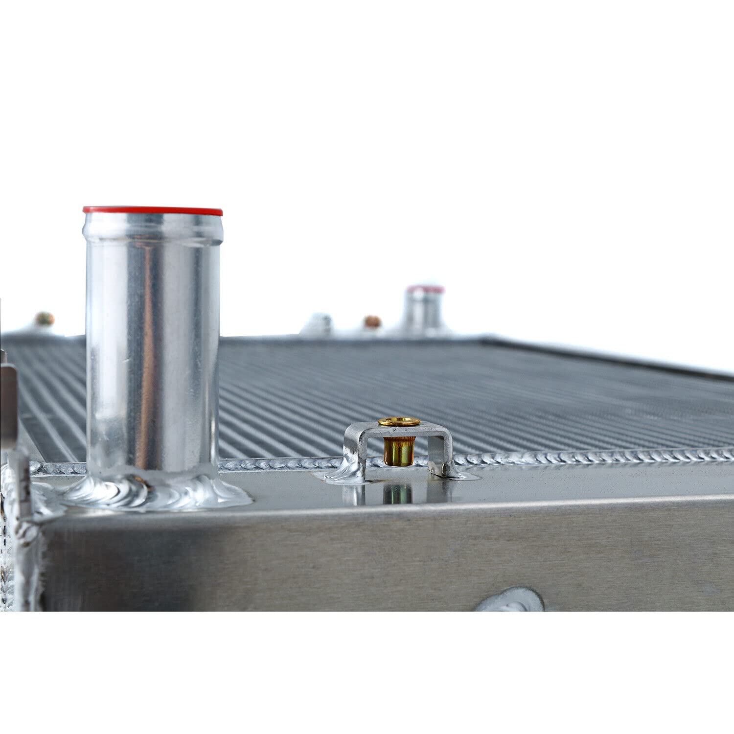 ALLOYWORKS 3-Row All Aluminum Radiator For 1999-2012 Chevy Silverado, GMC Yukon, Suburban 4.8L 5.3L – 28” Core, Direct Fit