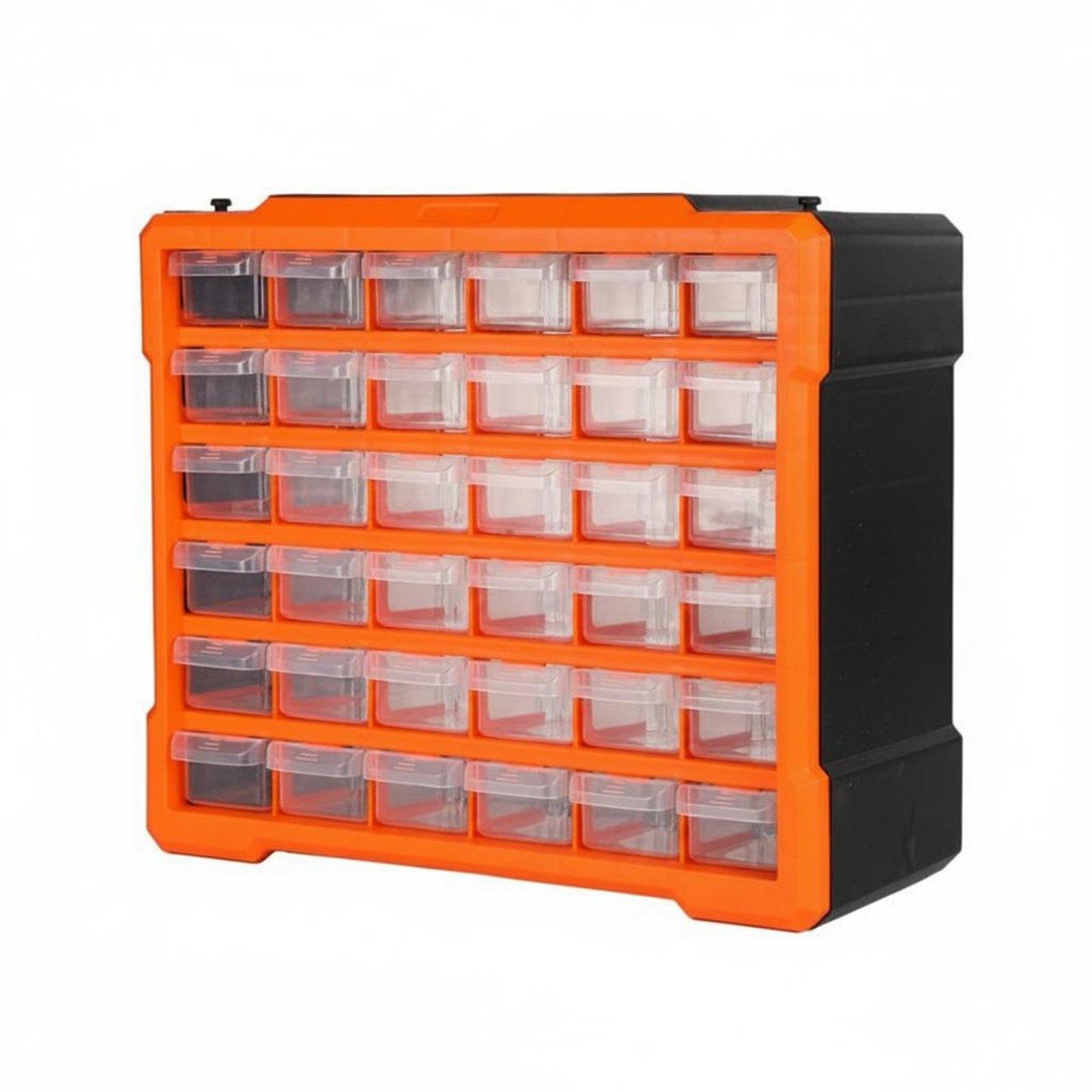 SECRET DESIRE Organizer Cabinet Multi Compartment Box Adjustable Dividers Screw Organizer Cabinet for DIY Hobbyists, Repair Workers, Garage-image-48