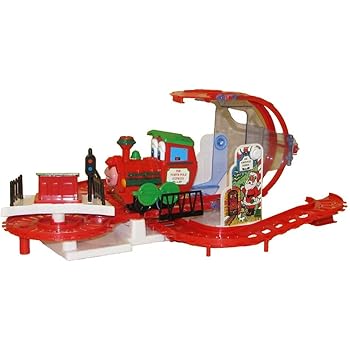 north pole express train tracks