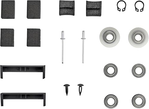 Miniatura 5 de ZONFANT 366121 Kit de reparación de tobogán de RV, kit de reparación de triple rack para RV en pared deslizante