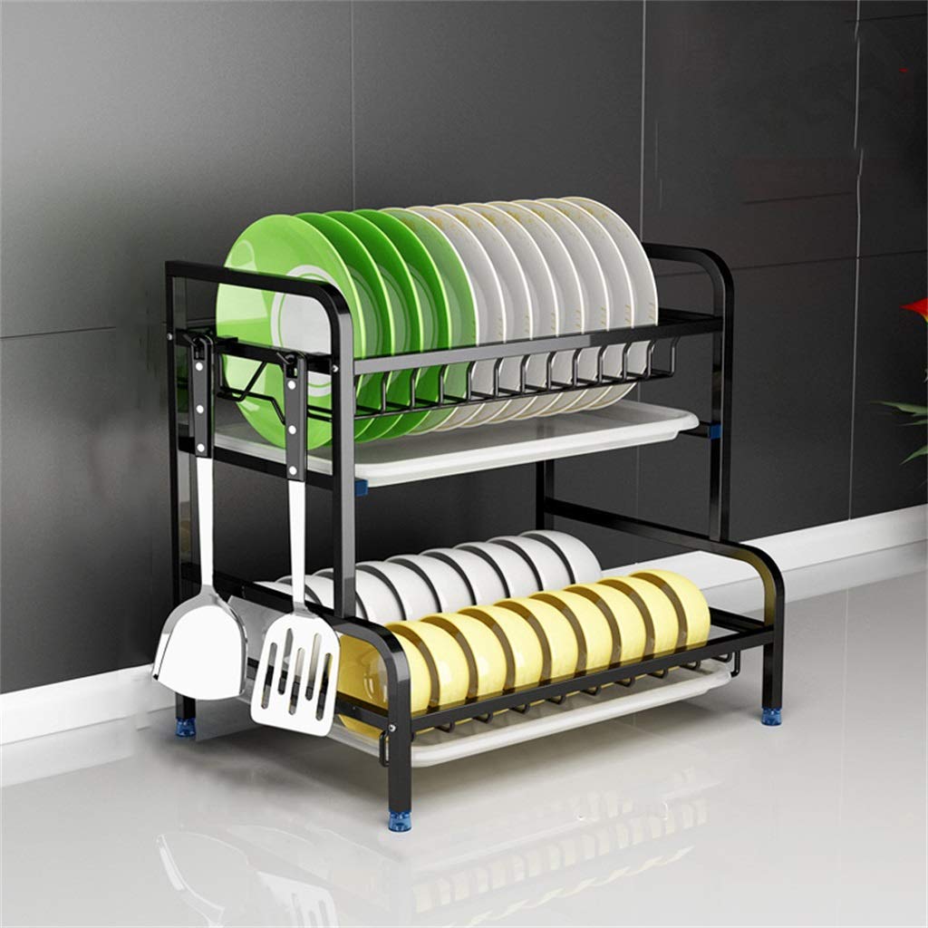 SaryEdge Dish Drying Rack Cutlery Rack 304 Kitchen Supplies Dish Rack Stainless Steel Drain Rack To Dry Dishes Chopsticks Storage Box Racks Dish Rack Cutlery Drying Rack,A2,A2