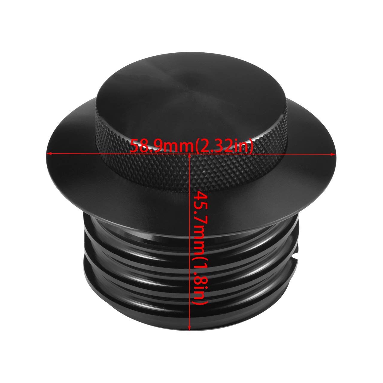 Tappo per serbatoio carburante CNC, per Harley Davidson Sportster XL 1200, 883, X48, Dyna, Softail FXD, FL, XL, FLT, Touring Road King