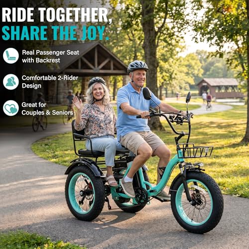 Ontrip Two Seater Electric Tricycle