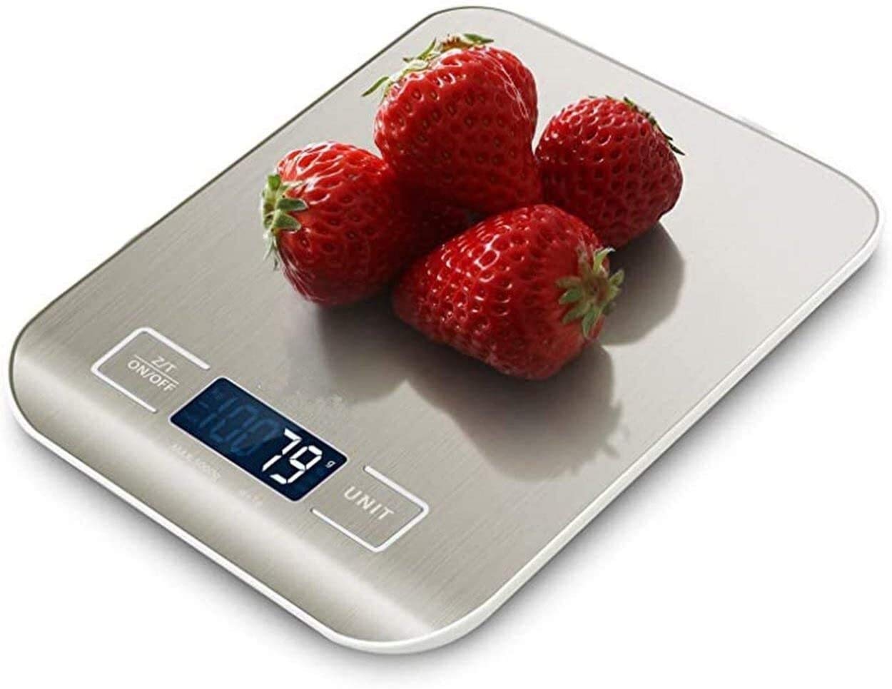 Elektroniczna waga kuchenna i biżuteria, waga spożywcza, waga kuchenna ze stali nierdzewnej, waga elektroniczna 5 kg