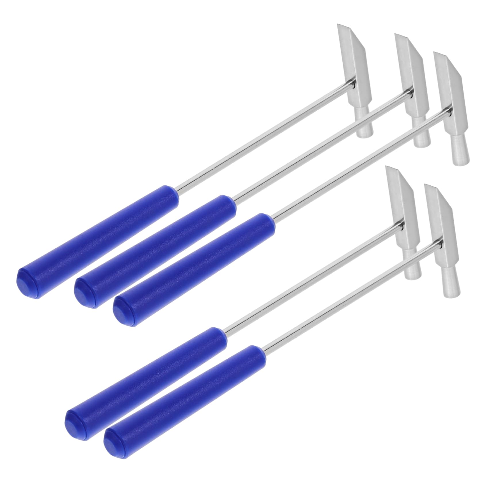 KOMBIUDA 5pcs Outdoor Mini Camping Hammer Weatherproof Durable Tent Nail Puller Tool for Outdoor Enthusiasts