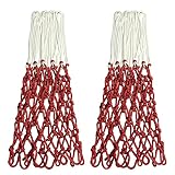 Sanung 2 Pack Basketball Net for Competition Professional All Weather Thick Basketball Hoop Net Anti