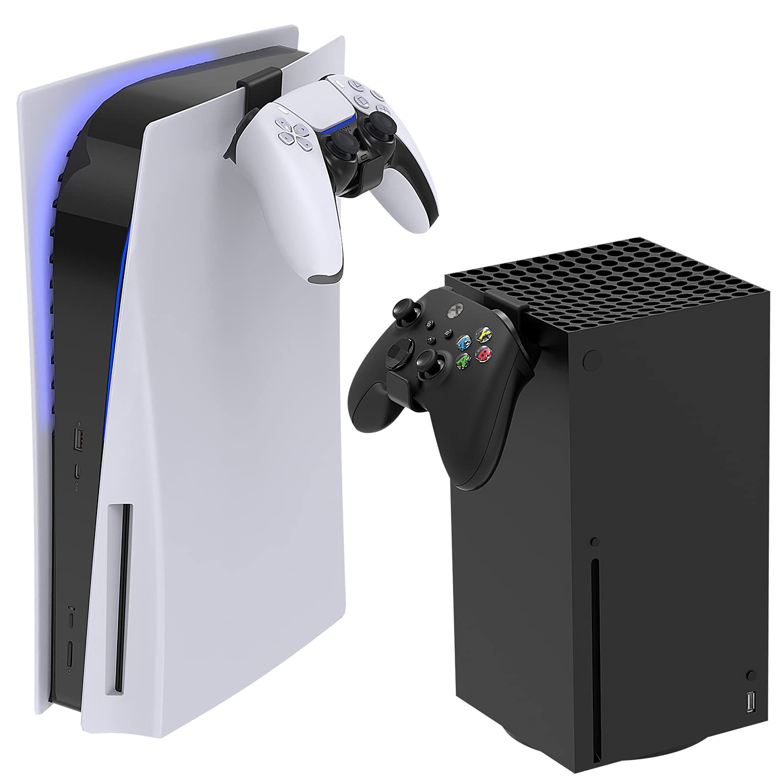 Buy 2 Pack Controller Headphone Holder for PS5 and Xbox Series X