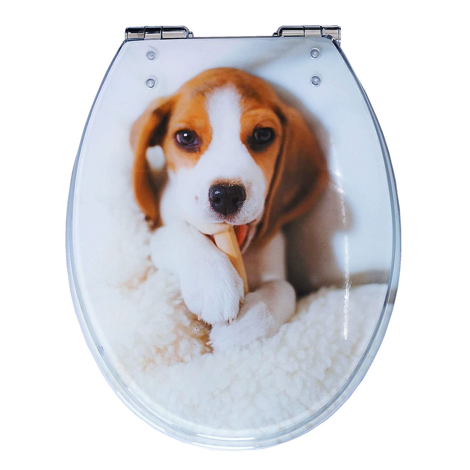 Soft Close, Long Lasting Easy Install Clean Quick Release, Adjustable, Lightweight, Durable, Portable, User-Friendly, Compact, Toilet, seat, Never, Loosen