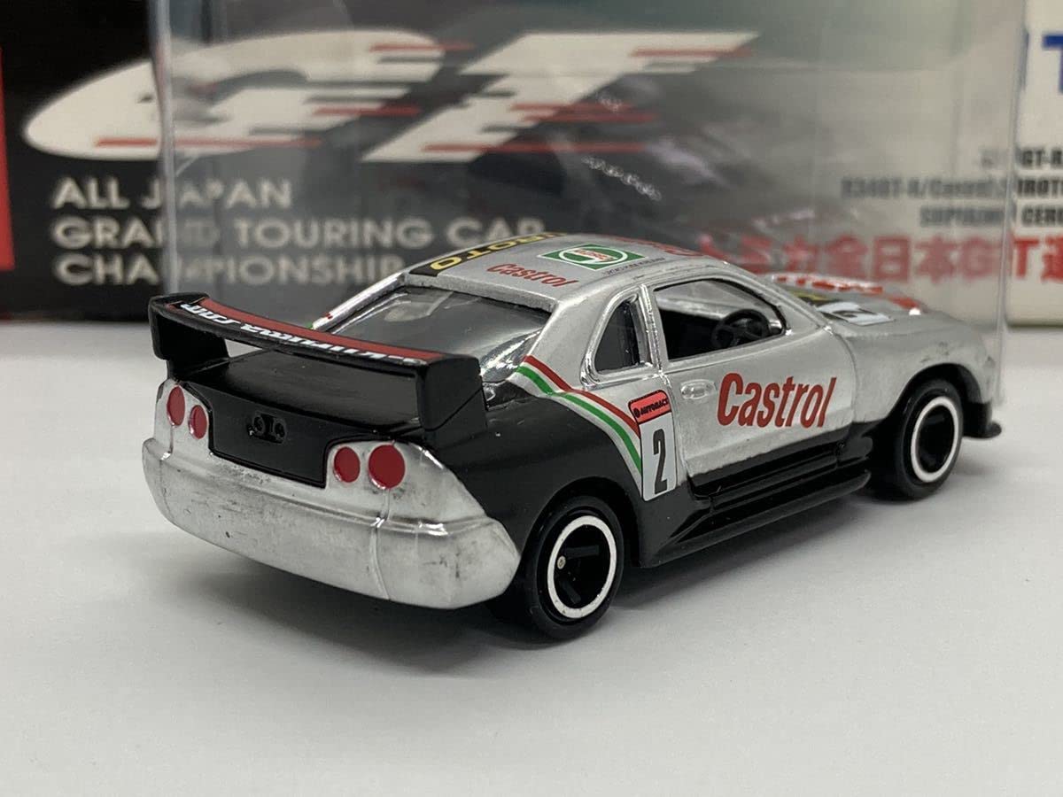 Amazon.co.jp: Tomica Gift Skyline GT-R R34 Castrol Hiroto #2 All