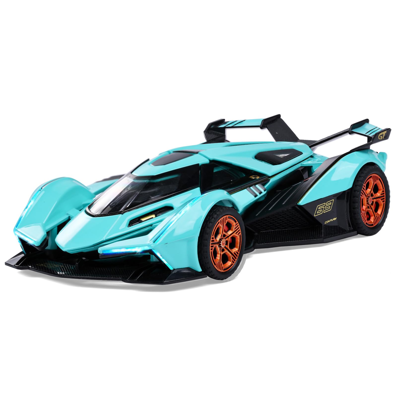 Amazon.com: Toy Cars Sports Car Toy with Light and Sound Diecast