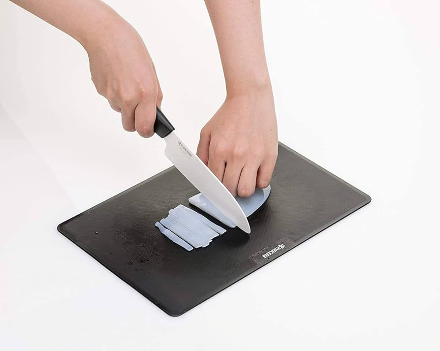 黒いストライプデザインまな板 約30cm x 20cm*15 黒いストライプ