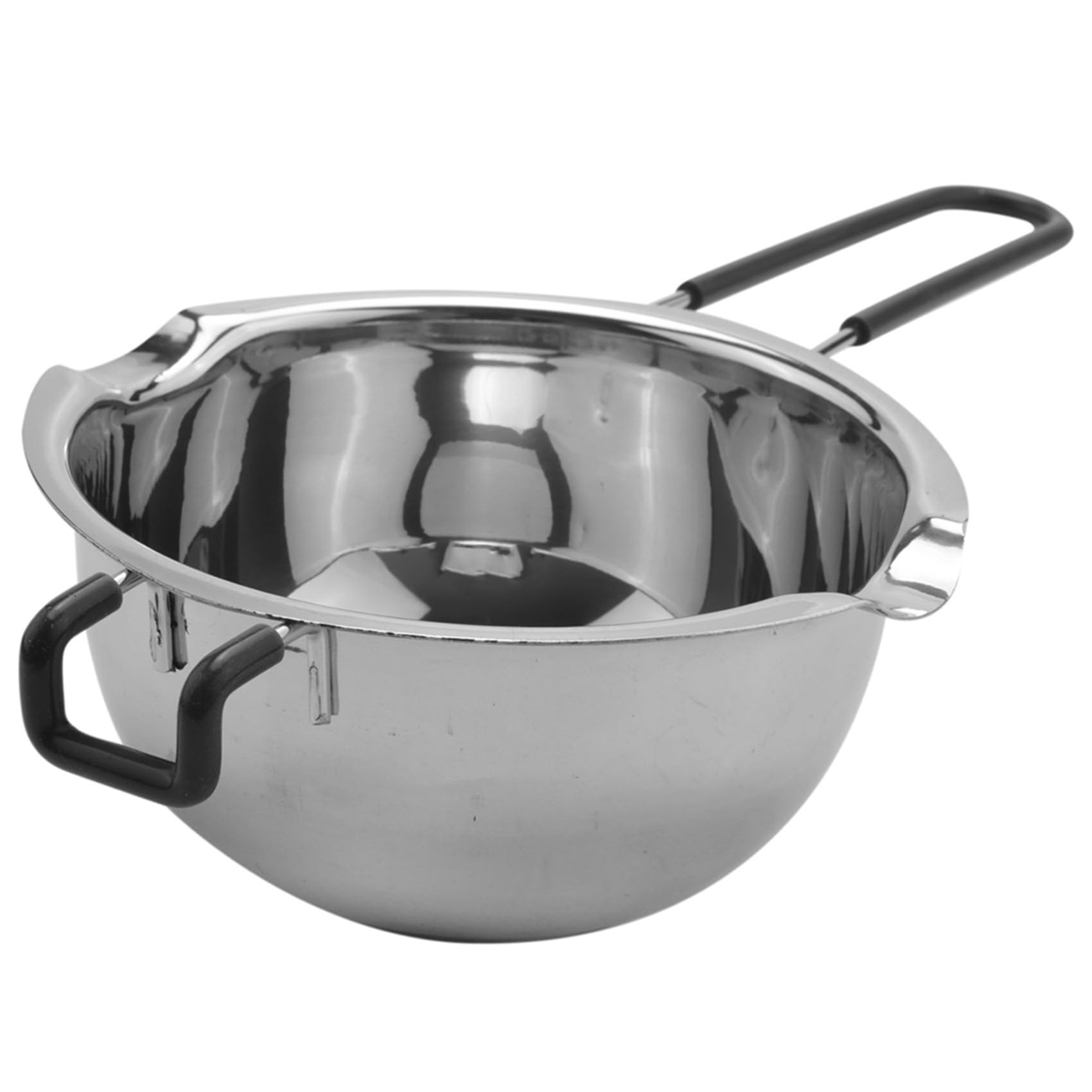 6-Pakowy Zestaw GarnkóW z PodwóJnym Kotłem Tygiel Ze Stali Nierdzewnej do Topienia Czekolady Mydło Woskowe do Produkcji Świec 600Ml i 1600Ml