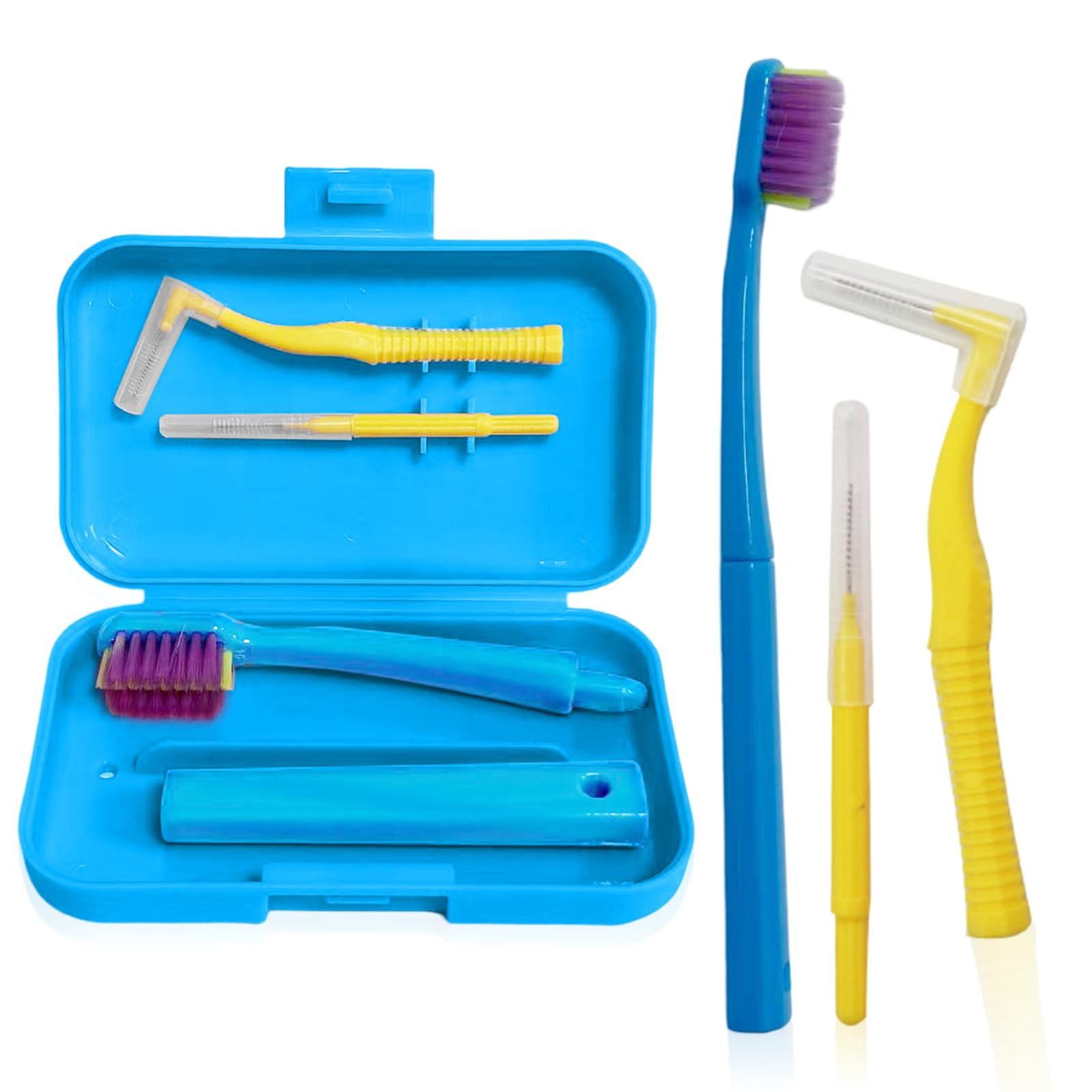 Amazon.com : Ceonam 3-Pack Dental Care Kit - Angled Orthodontic