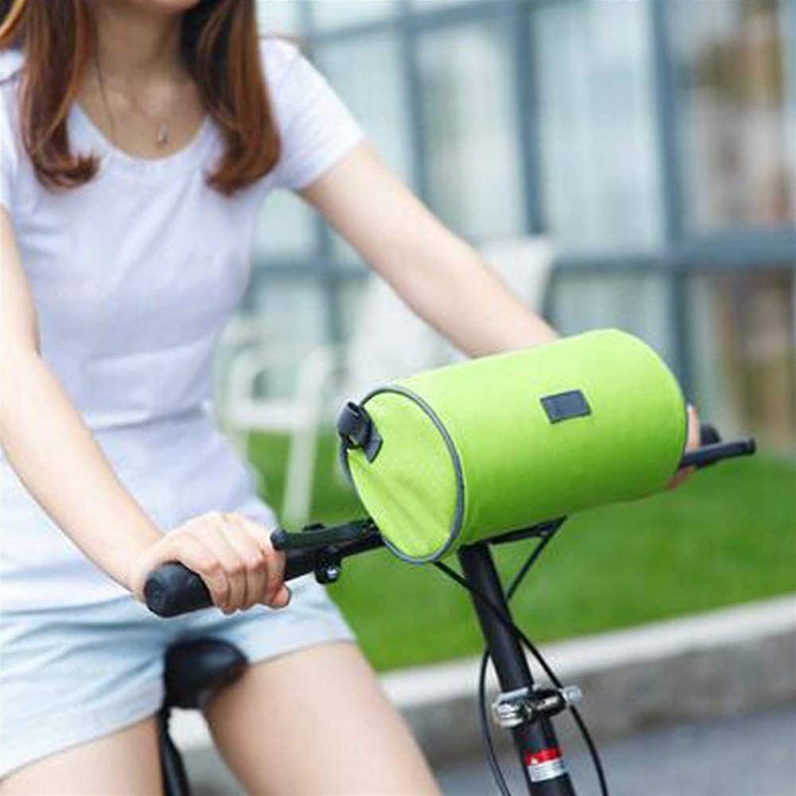 Bolsa Delantera for Bicicleta, Bolsa Frontal de Gran Capacidad con Pantalla táctil, Equipo Ciclismo Resistente a la Lluvia