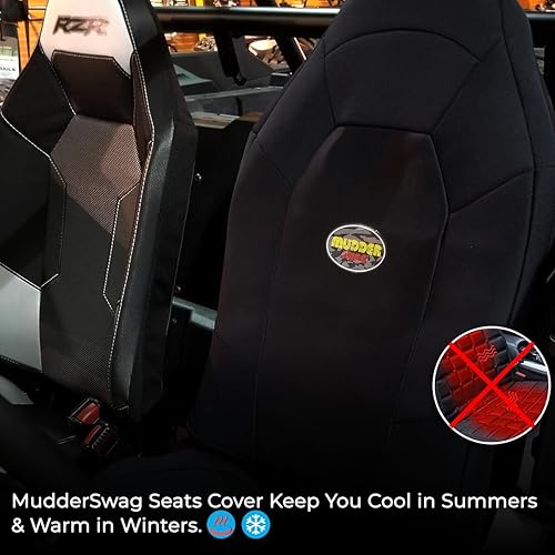 Miniatura 7 de Polaris RZR XP - Fundas de asiento compatibles con RZR XP 900/1000 Sport, Premium y High Lifter modelos de tamaño completo 2013-2023 | Material de