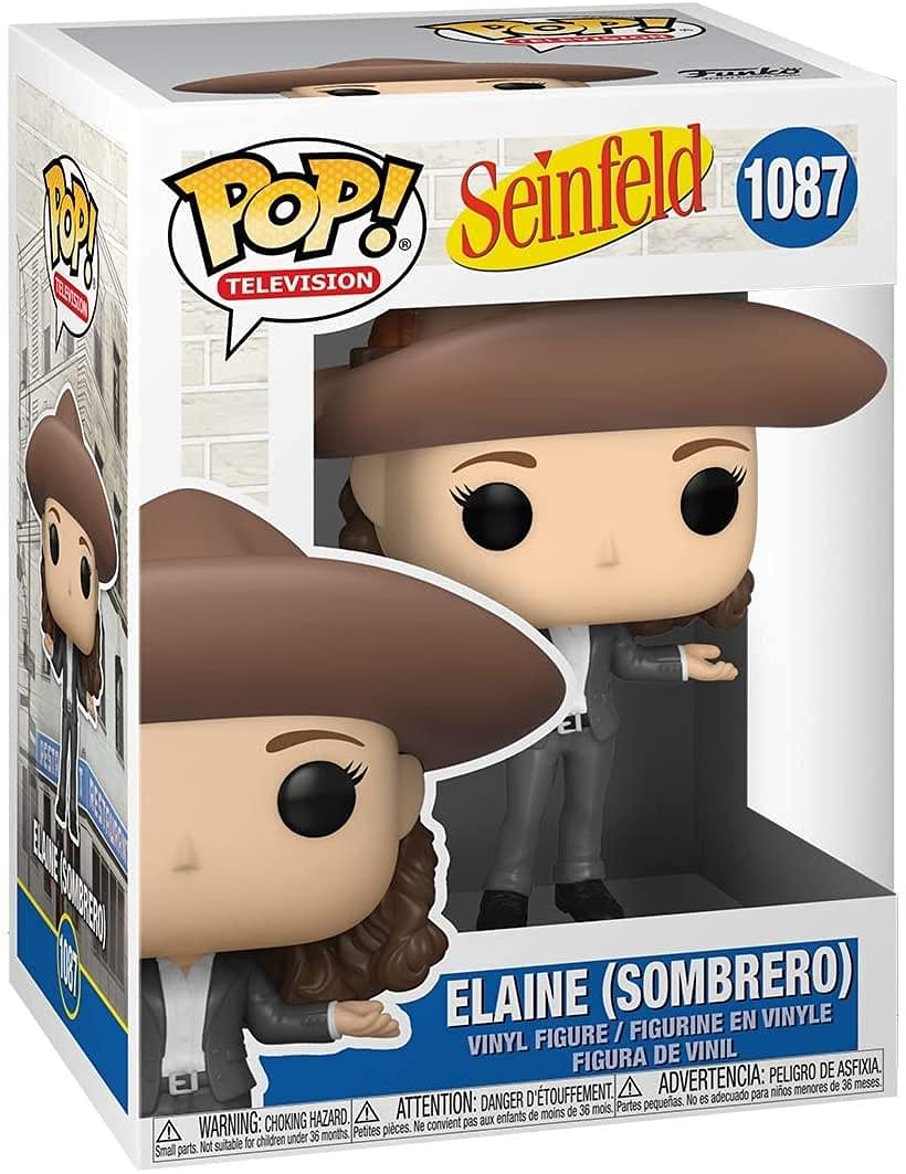 Funko Pop! TV: Seinfeld - Elaine Benes In Sombrero - Collectable Vinyl Figure - Gift Idea - Official Merchandise - Toys for Kids & Adults - TV Fans - Model Figure for Collectors and Display