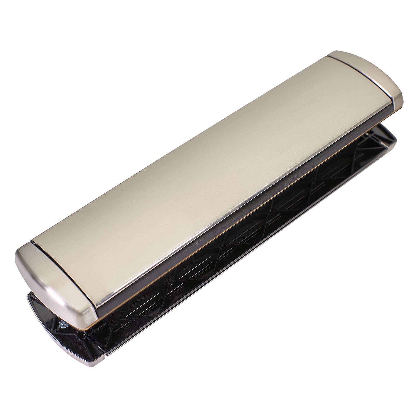 12" Letterplate Door Letterbox UPVC Wood Omega Premium Sprung Heavy Duty 40-80 - Enduro Steel