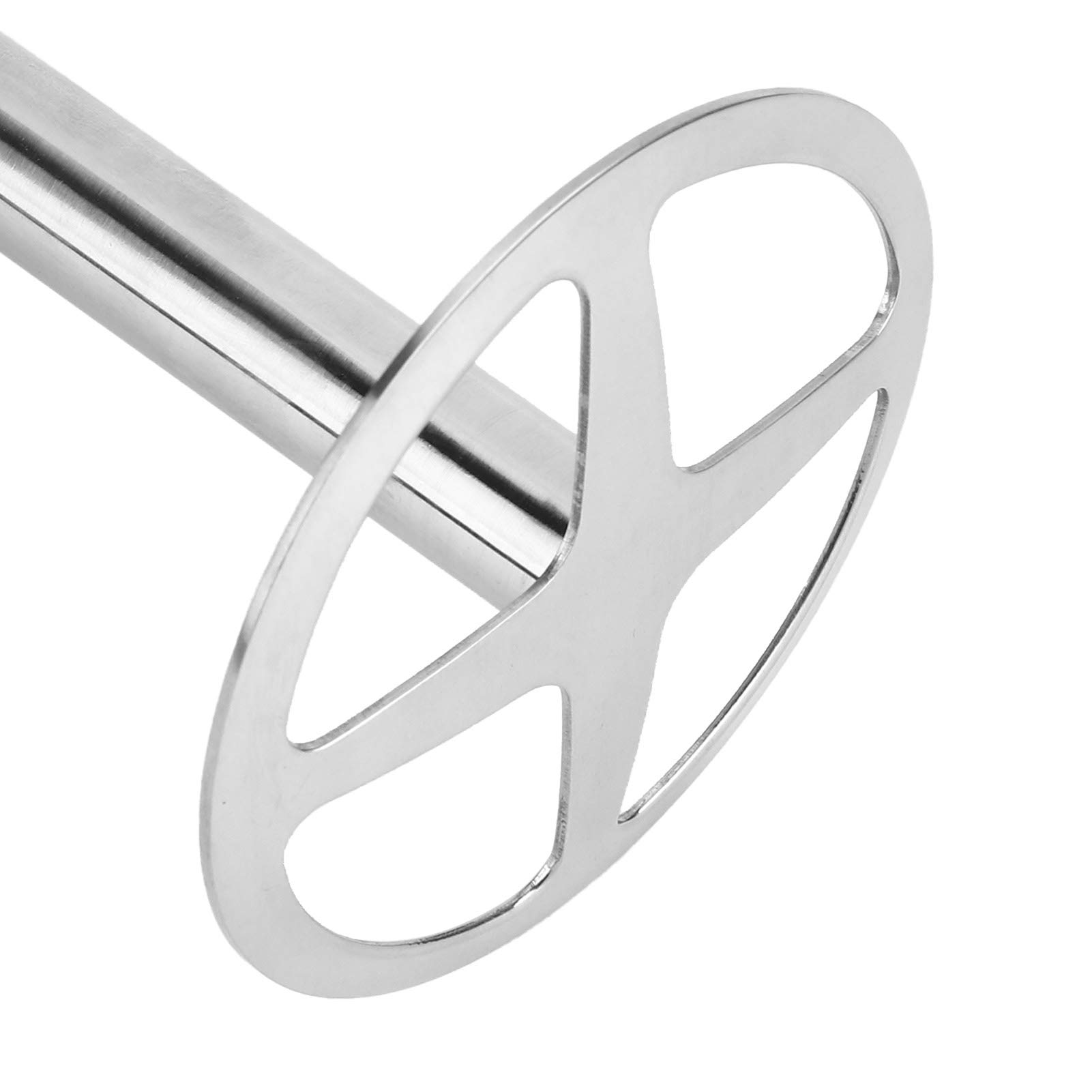 Cocoarm Portaspazzolino Portaspazzolino in Acciaio Inossidabile 304 Senza Perforatore con 4 Fessure Design del Flusso d'Aria Base in Resina 12 X 7 Cm per Lavandino del Bagno Dormitorio Camera degli
