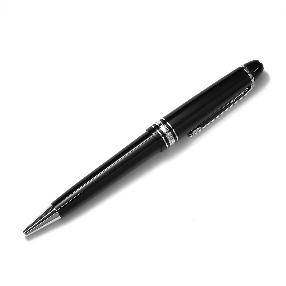 ドイツ製作品 モンブラン クラシック P164 プラチナｘブラック ボールペン MONTBLANC（筆記具、時計） モンブラン ボールペン マイ