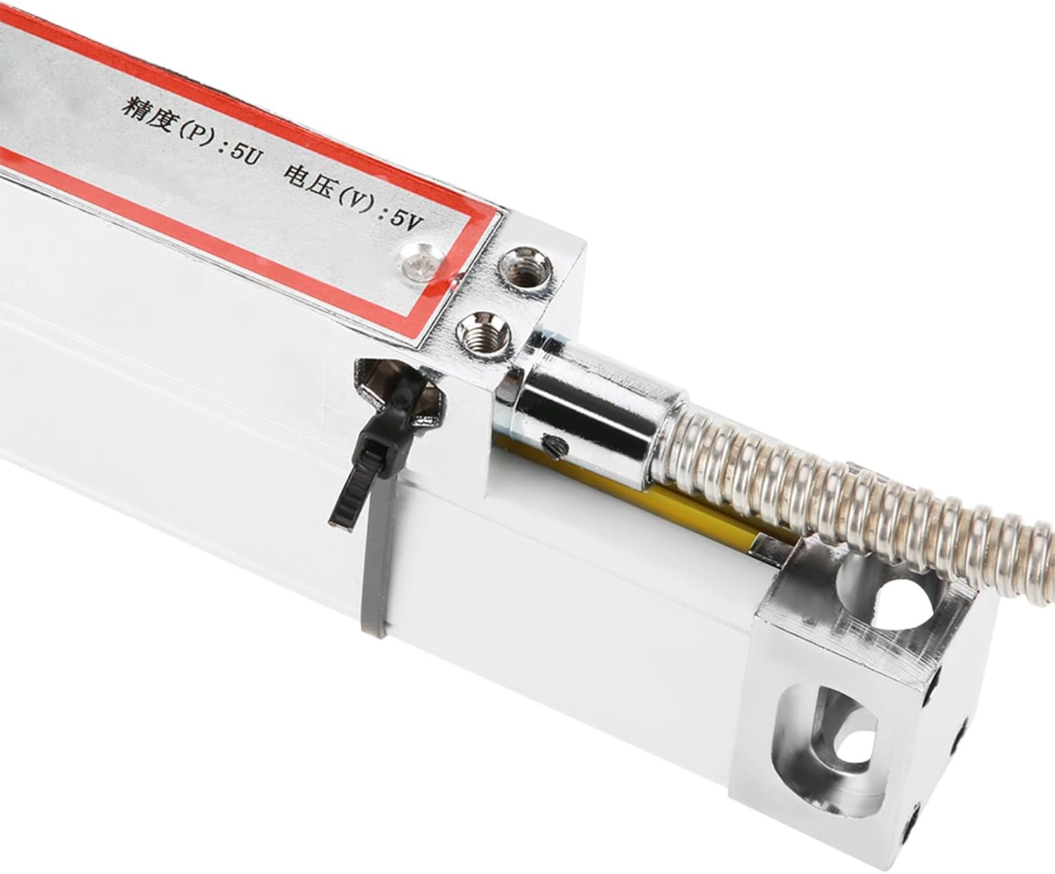 300mm 12 Digital Readout Linear Scale, 0-300mm DRO Scale with 5 Bearing System, Aluminum Profile Body, JC800 Model, Cable Shielded Wire,