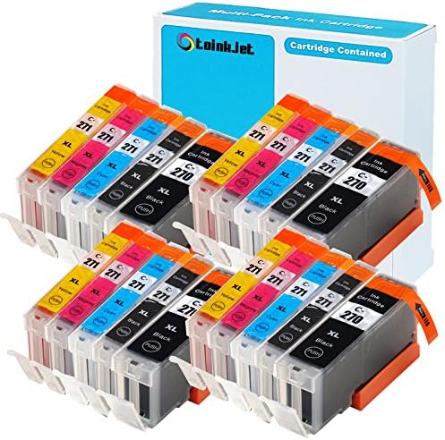 TOINKJET 20 Pack PGI-270XL CLI-271XL PGI270 XL CLI271 XL Compatible Ink Cartridge Replacemet for pixma mg7720 mg5722 mg6822 ts5020 mg6820 mg5720 mg6821 ts9020