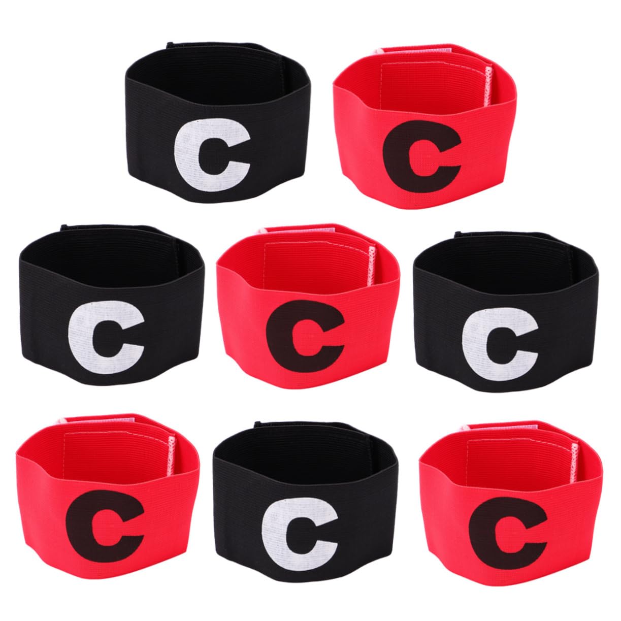16 Pz bracciali da pallone da per bambini distintivo di capitano basket pallacanestro da da capitano maggiore da braccio bambino