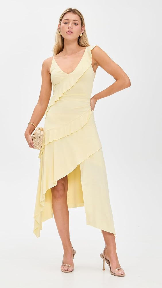 Amazon.com: Bec + Bridge Women's Marnie Asymmetrical Dress