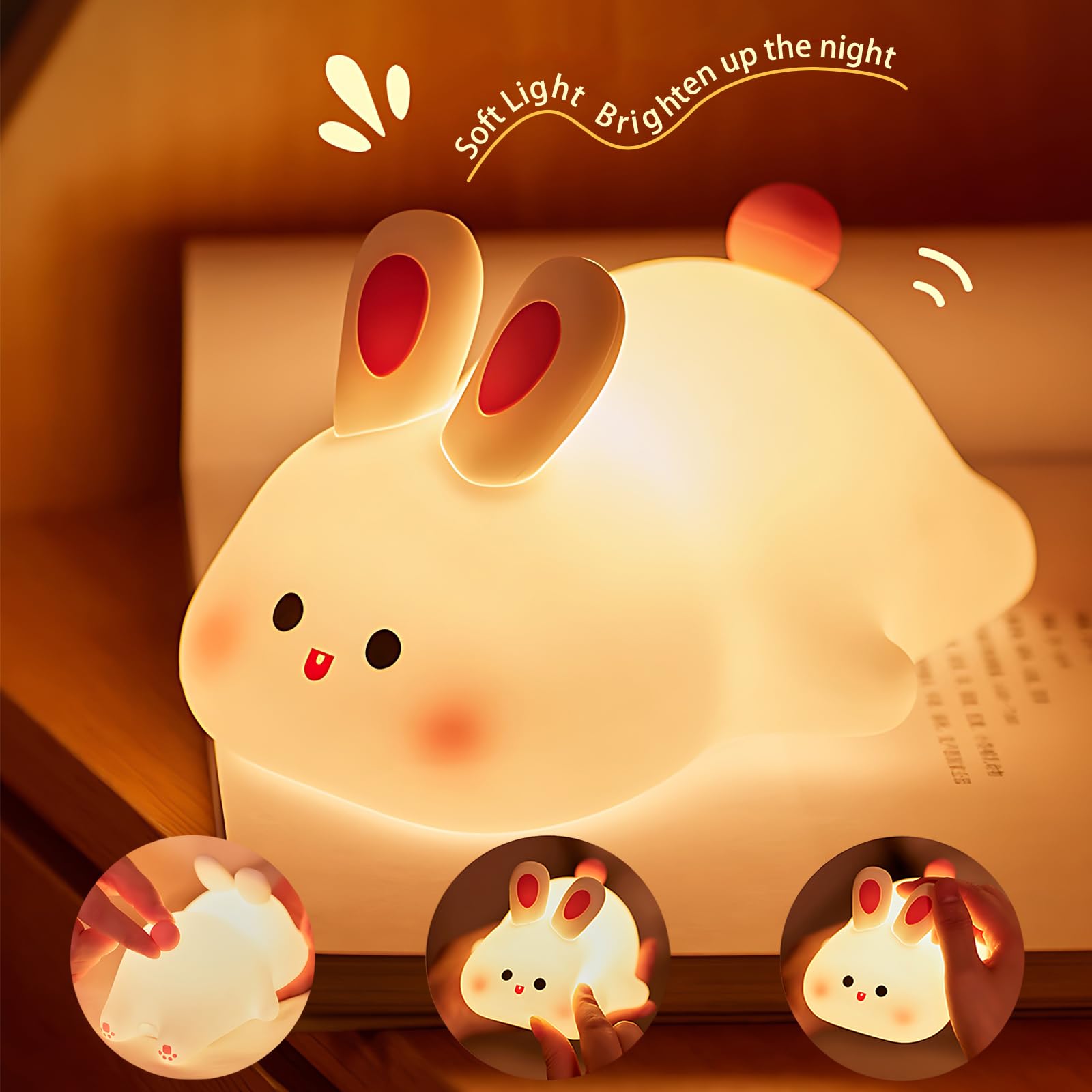Kawaii Dreamer Squishy Night Light - Rabbit Kawaii Dreamer Squishy Night Light - Rabbit