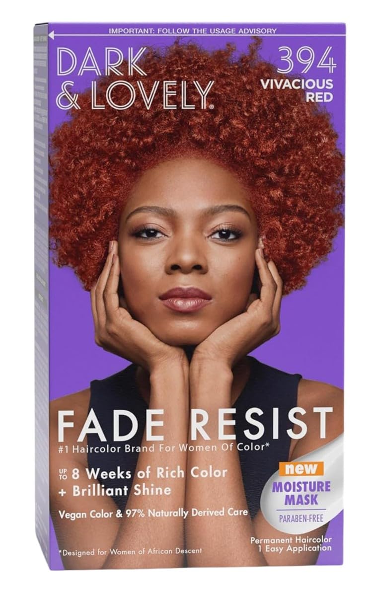 Dark & Lovely Color #394 Vivacious Red (6 Pack)