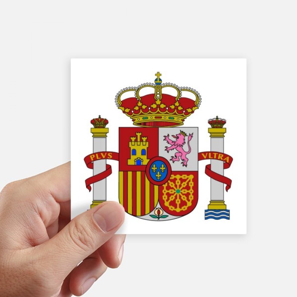 Autocollants Espagne 10CM DIYthinker Sticker National pour Valise Ordinateur Moto 8Pcs