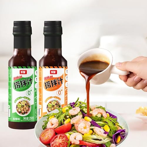 酸辣捞拌汁 250g/缶 油酢汁 ドレッシング 日式拌菜汁 酸辣油醋汁 酱料 中華醤 水果蔬菜拌面汁 沙拉酱 即拌油酢汁、和風和え物汁、ソース、果物野菜和え麺汁、サラダソース、调味酱 酸辣汁 麻辣酱 辣椒酱 调味品 唐辛子味噌 小米椒拌酱 中華食材 日式料理 凉拌汁 家常凉拌菜 调味汁 即食捞汁 (酸辣味,2本)のサムネイル