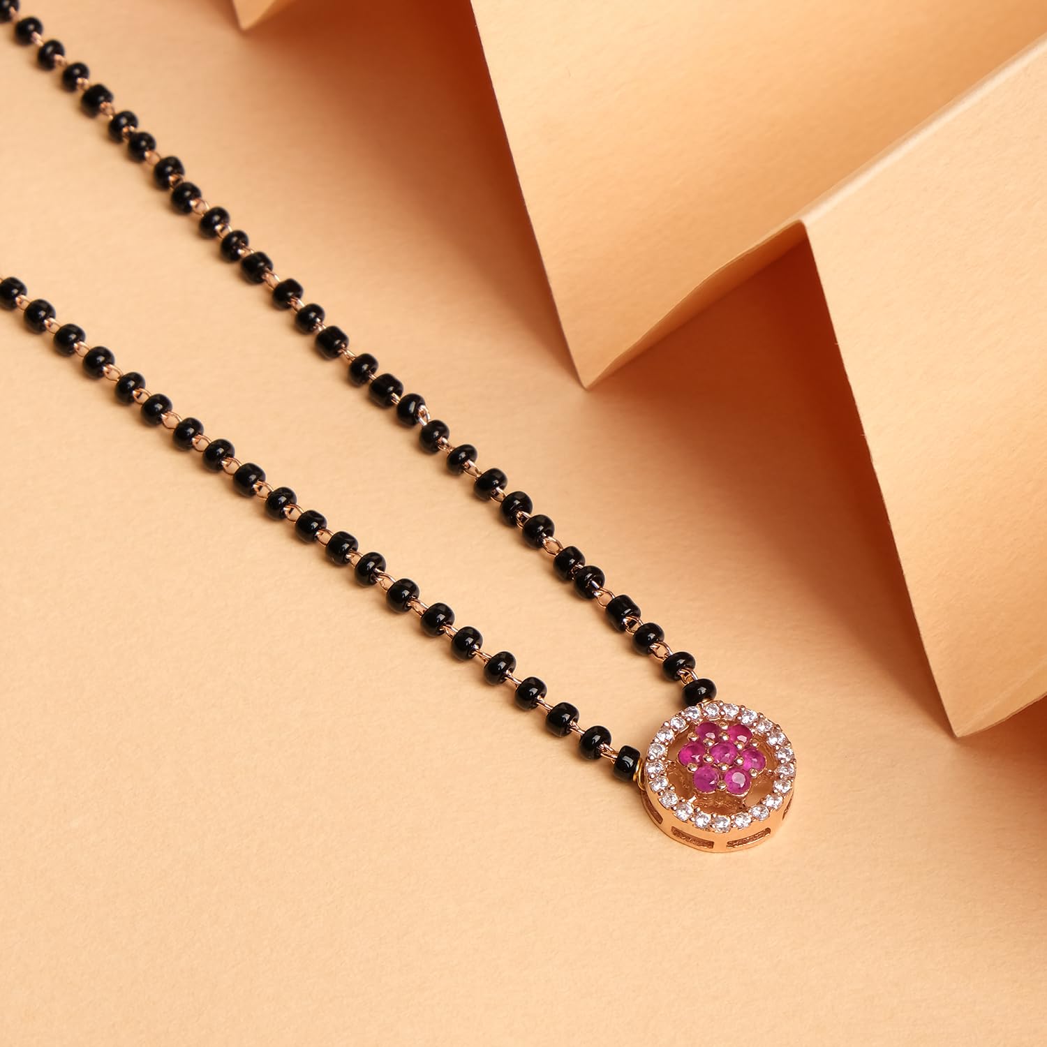 American Diamond Mangalsutra Set for Him & Her